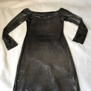 Metallic dress